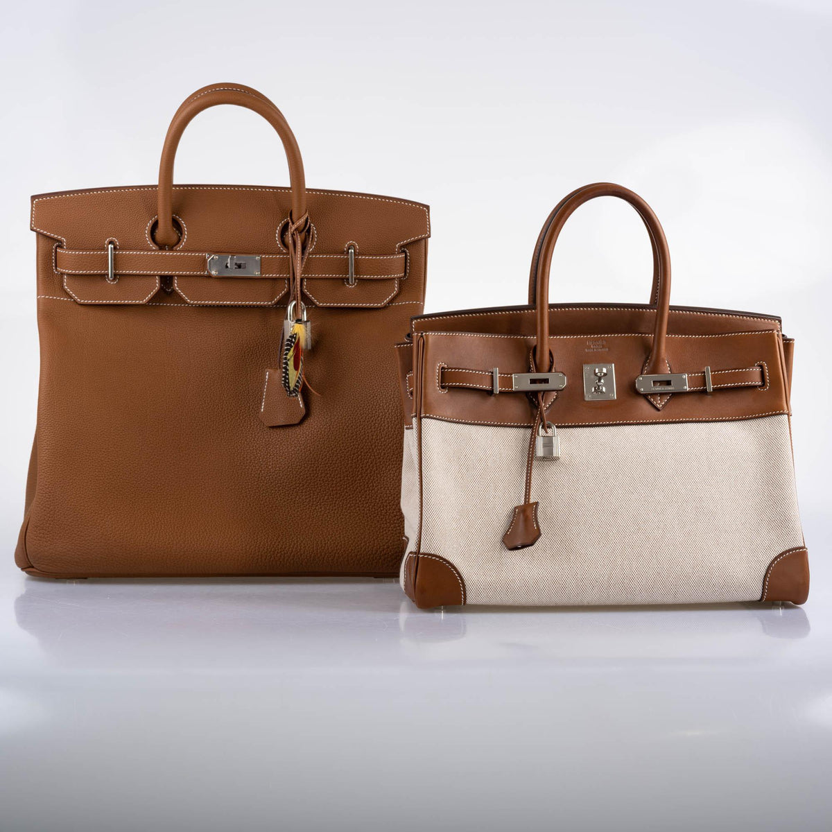 Hermès Birkin 40 HAC Gold Togo leather Palladium Hardware - 2021, Z - photo 7