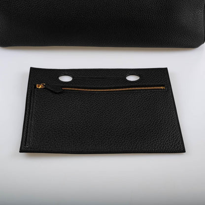 Hermes Birkin Pochette Backpocket Black Swift With Palladium Hardware - 2021, Z - image 4