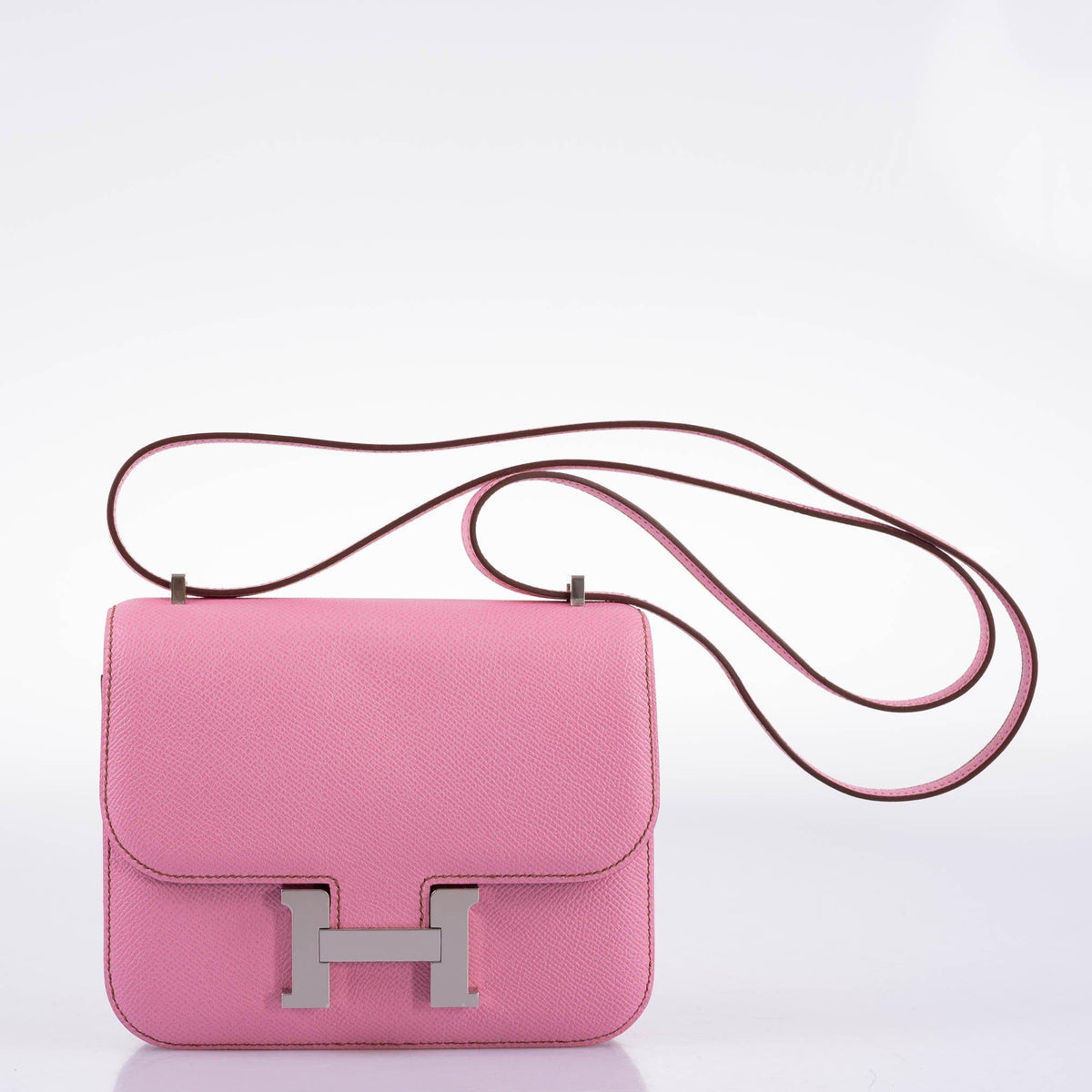 Hermès Constance 18 5P Bubblegum Pink Epsom with Palladium Hardware - 2021, Z - photo 3