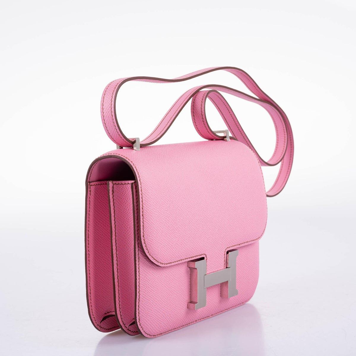 Hermès Constance 18 5P Bubblegum Pink Epsom with Palladium Hardware - 2021, Z - photo 5