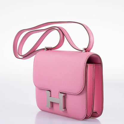 Hermès Constance 18 5P Bubblegum Pink Epsom with Palladium Hardware - 2021, Z - photo 6