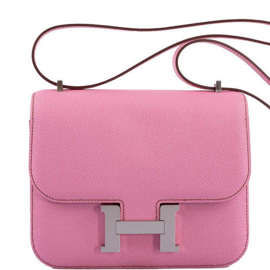 Hermès Constance 18 5P Bubblegum Pink Epsom with Palladium Hardware - 2021, Z - photo 1
