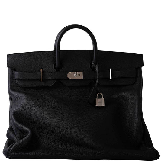 Hermès HAC Birkin 50 Voyager Black Togo leather Palladium Hardware - 2021, Z - photo 1