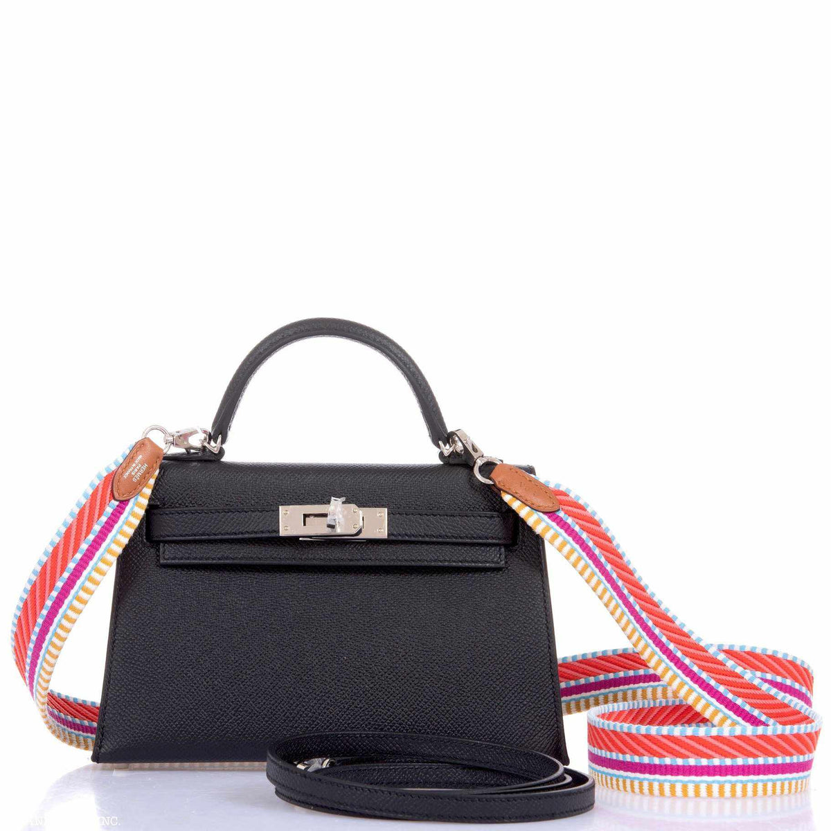 Hermès Kelly 20 Mini II Sellier Black Epsom Palladium Hardware - 2020, Y - photo 5