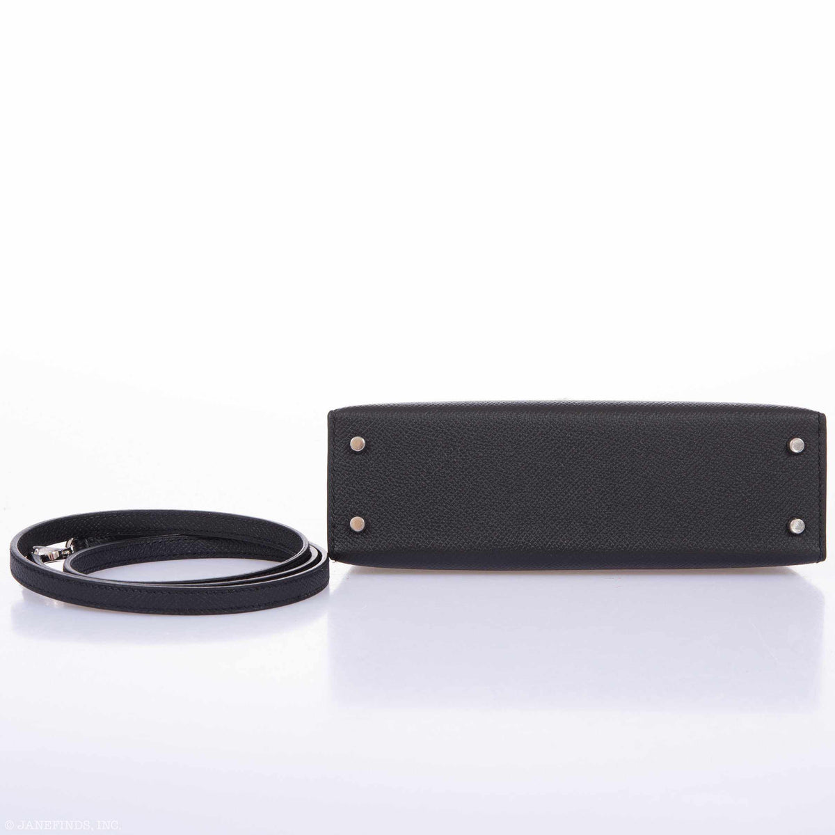 Hermès Kelly 20 Mini II Sellier Black Epsom Palladium Hardware - 2020, Y - photo 7