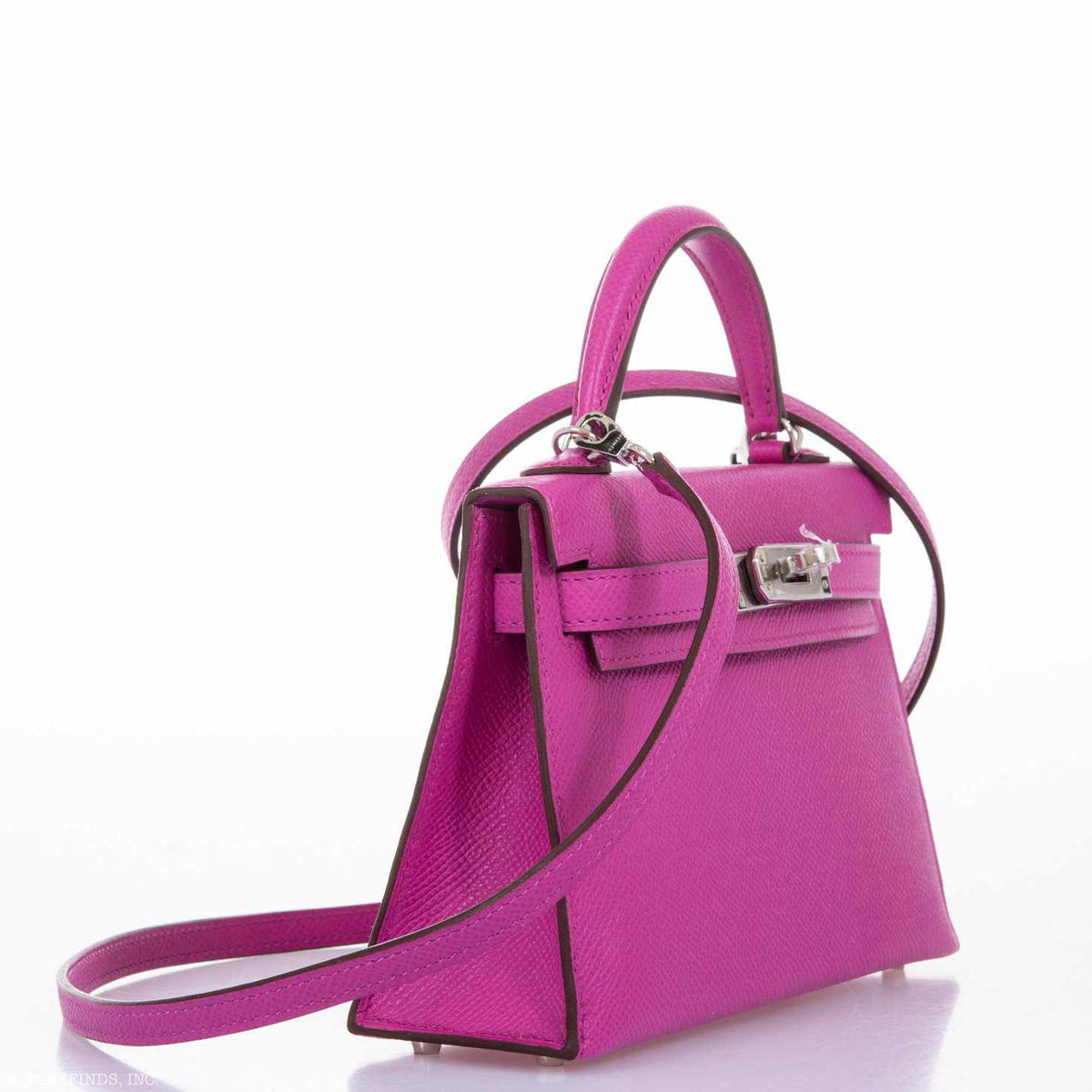 Hermes Kelly 20 Mini II Sellier Magnolia Epsom leather Palladium Hardware - 2018, C - image 8