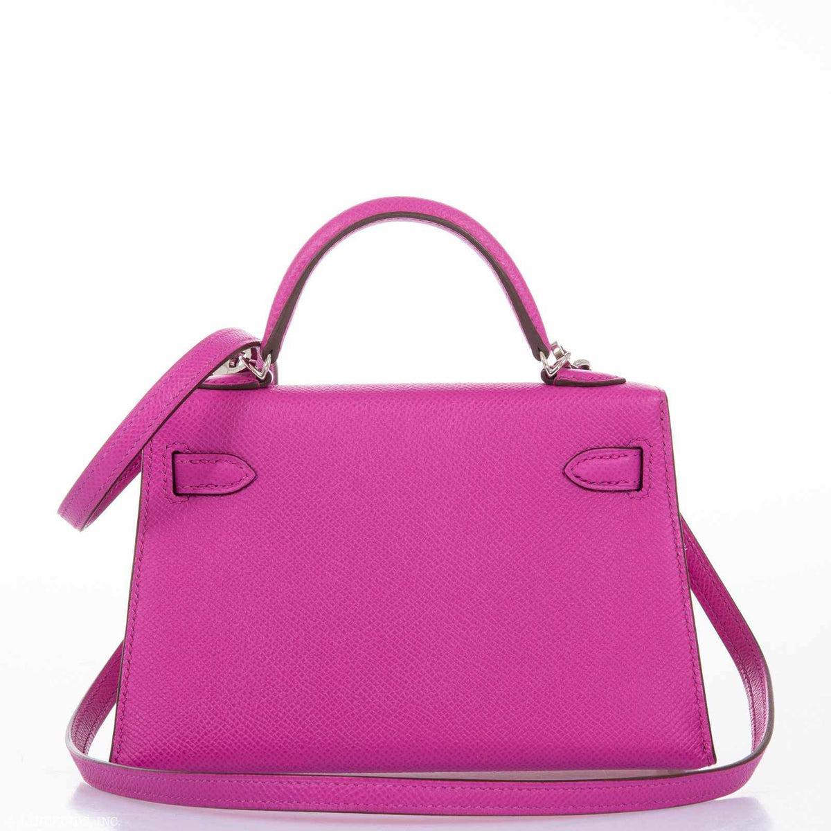 Hermes Kelly 20 Mini II Sellier Magnolia Epsom leather Palladium Hardware - 2018, C - image 9