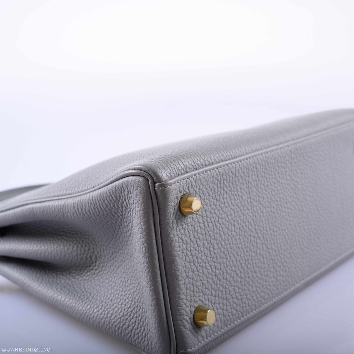 Hermès Kelly 25 Retourne Blue Glacier Togo Gold Hardware - 2016, X - photo 10