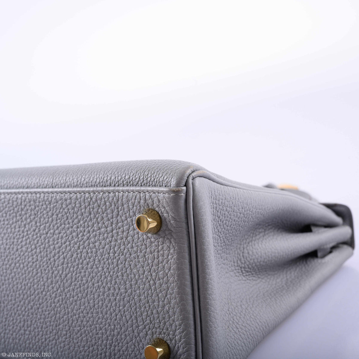 Hermès Kelly 25 Retourne Blue Glacier Togo Gold Hardware - 2016, X - photo 6