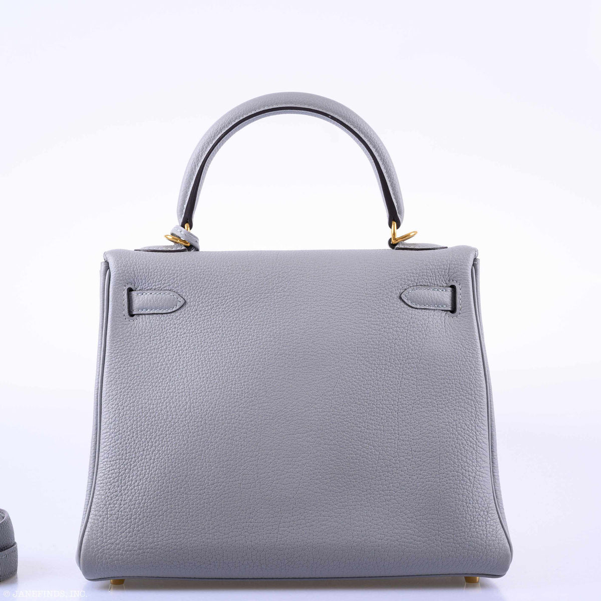 Hermès Kelly 25 Retourne Blue Glacier Togo Gold Hardware - 2016, X - photo 7