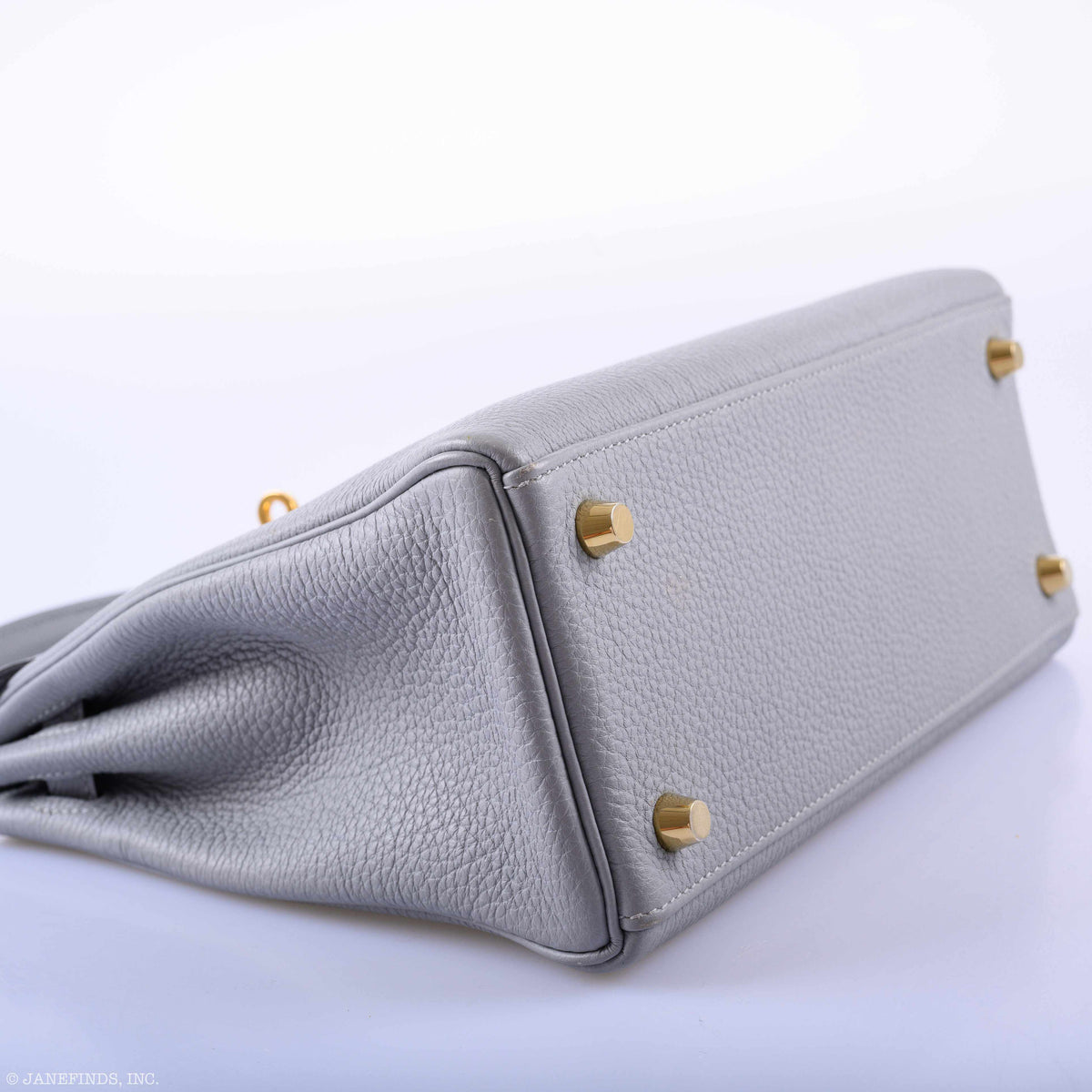 Hermès Kelly 25 Retourne Blue Glacier Togo Gold Hardware - 2016, X - photo 9