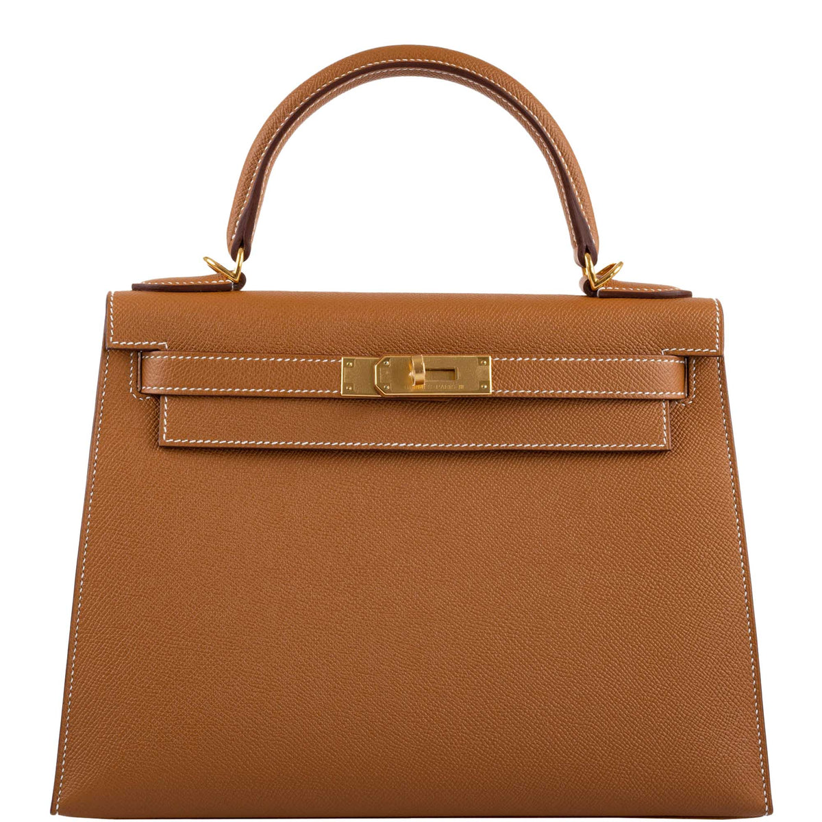 Hermès Kelly 28 Sellier Gold Epsom with Gold Hardware - 2020, Y - photo 1