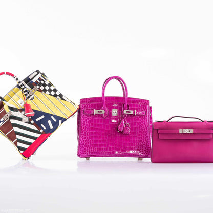Hermès Kelly Mini Pochette Rose Pourpre Swift Palladium Hardware - 2018, C - photo 6