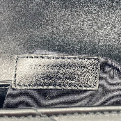 Saint Laurent Monogram Loulou Toy Silver Hardware Black Leather Shoulder Bag - image 15