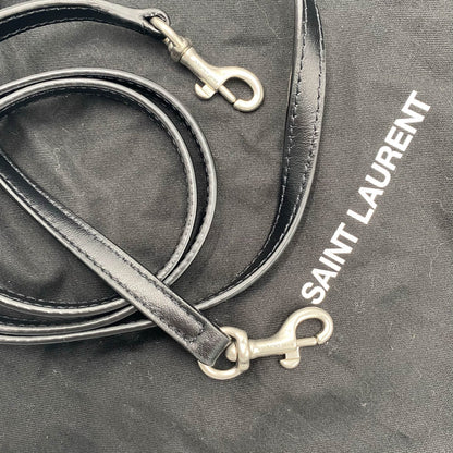 Saint Laurent Monogram Loulou Toy Silver Hardware Black Leather Shoulder Bag - image 17
