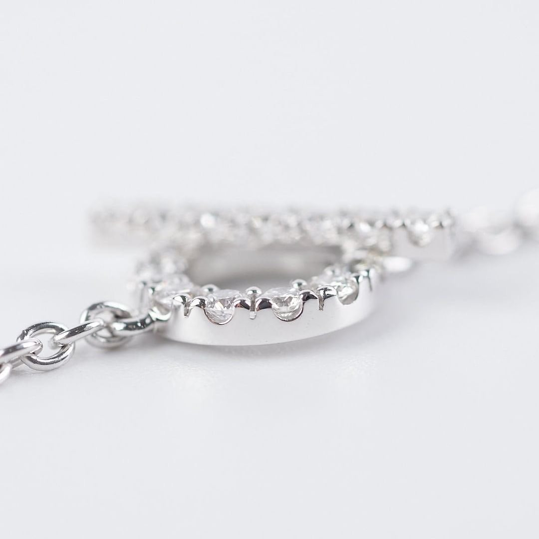 Hermes finess white gold bracelet SH - photo 5