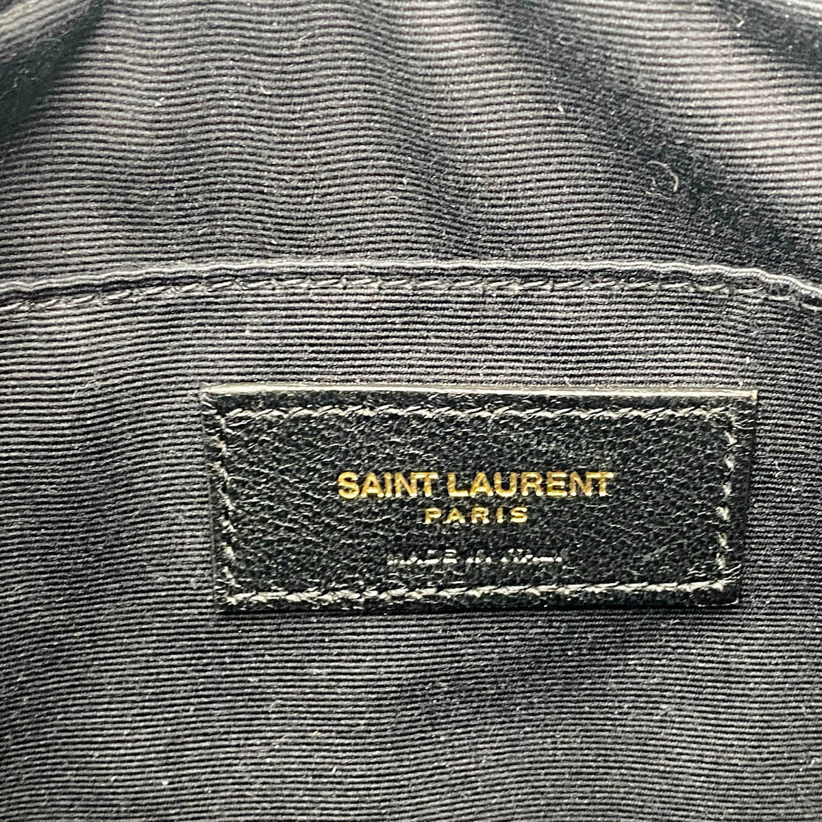 Saint Laurent Monogram Lou Camera Matelasse Black Velvet Shoulder Bag - image 15
