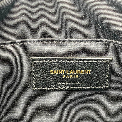 Saint Laurent Monogram Lou Camera Matelasse Black Velvet Shoulder Bag - image 15