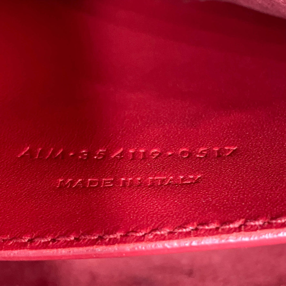 Saint Laurent Monogram Kate Smooth Medium Classic Tassel Red Calfskin Leather Satchel - photo 16