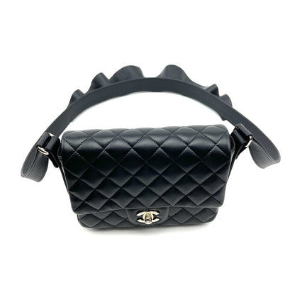 Chanel Calfskin Quilted Bolero De Chanel Flap Bag Black - photo 8