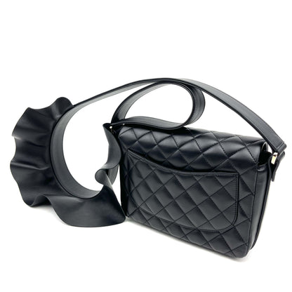 Chanel Calfskin Quilted Bolero De Chanel Flap Bag Black - photo 4