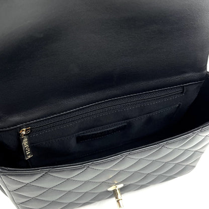 Chanel Calfskin Quilted Bolero De Chanel Flap Bag Black - photo 11