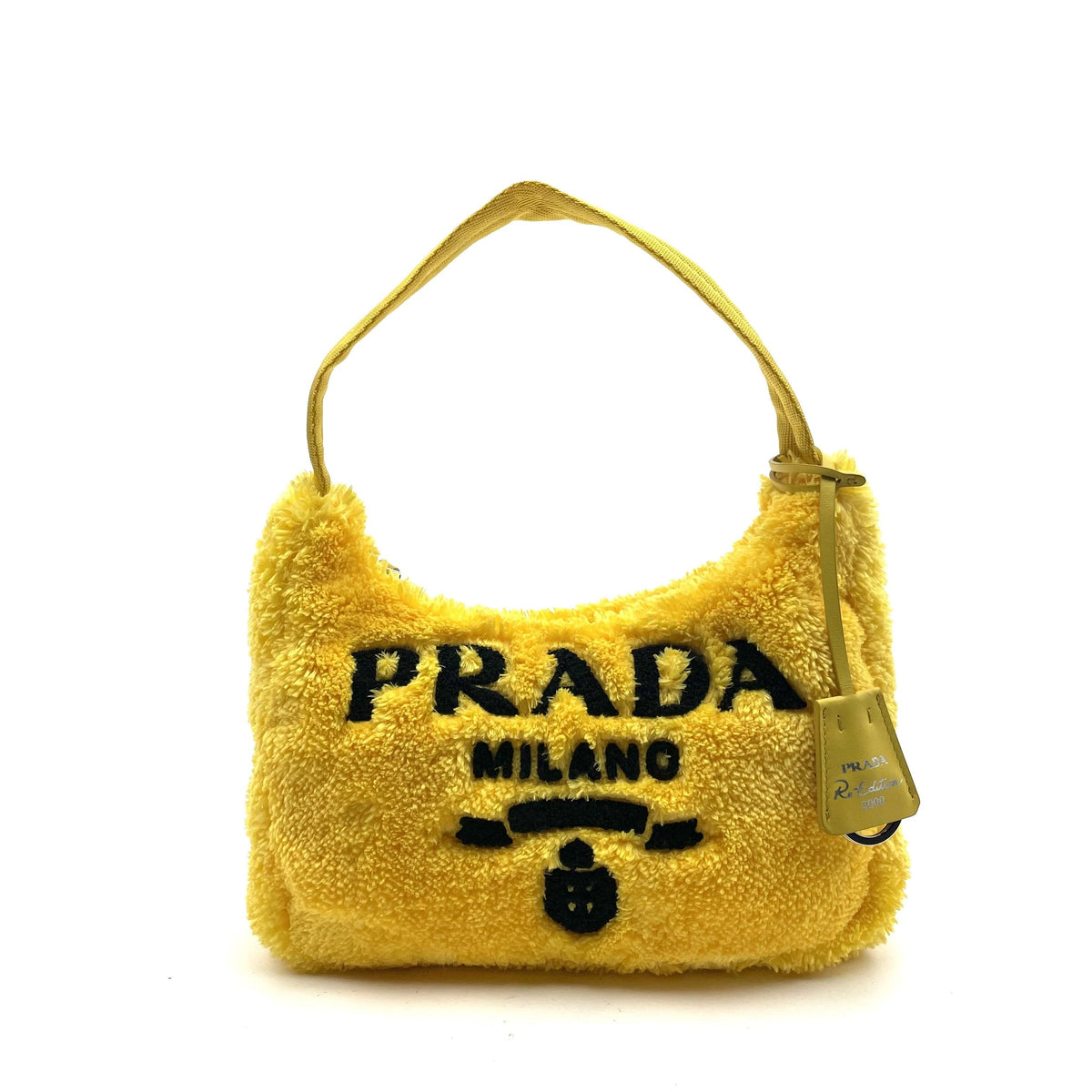 Prada Re-Edition 2000 Mini Terry Cloth Shoulder Bag - photo 1