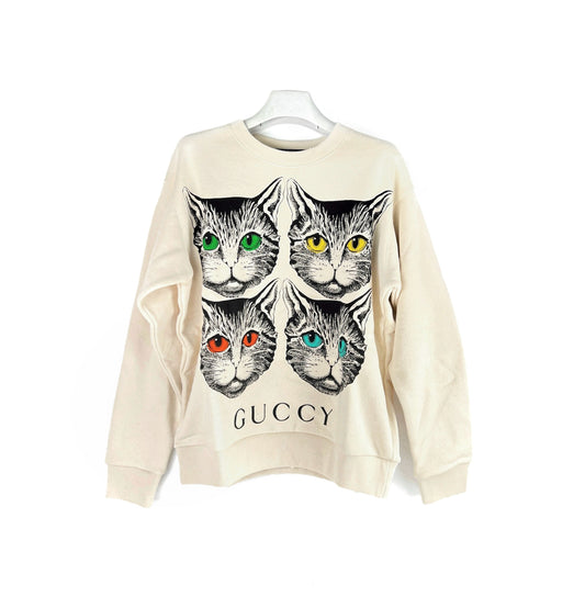 Gucci Mystic Cat Sweatshirt Size XS - photo 1