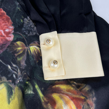 Gucci Floral Silk Dress Size 38 - photo 6