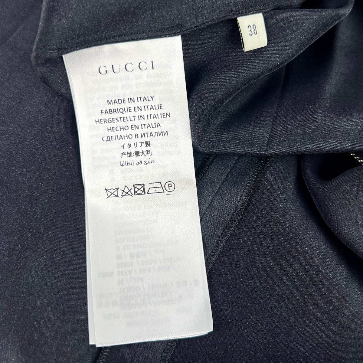 Gucci Floral Silk Dress Size 38 - photo 13