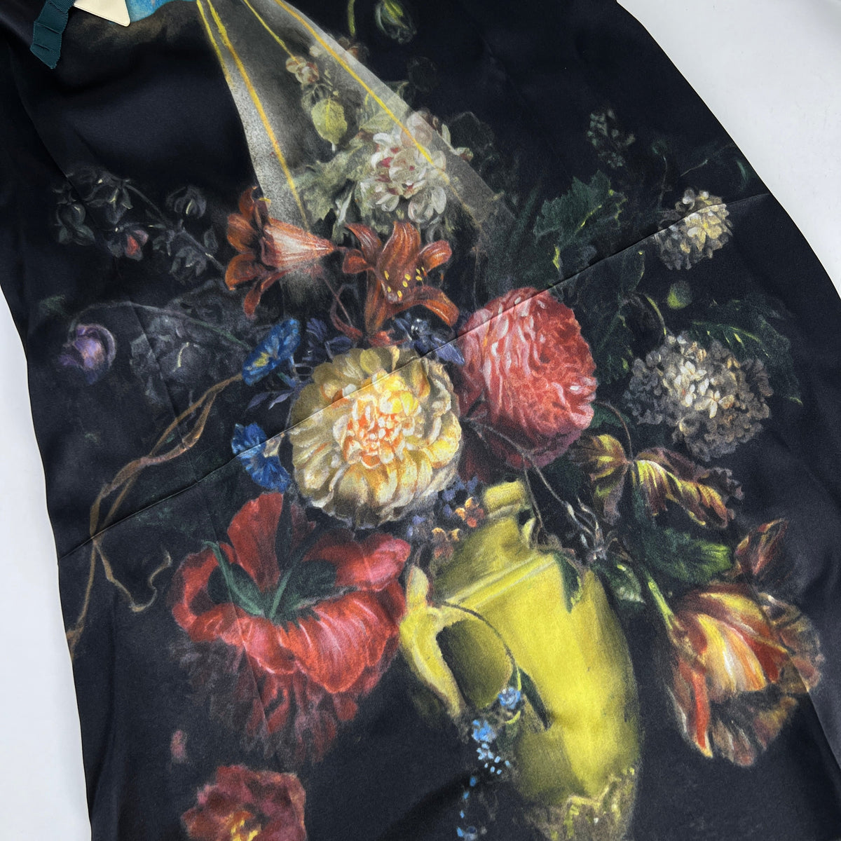 Gucci Floral Silk Dress Size 38 - photo 3