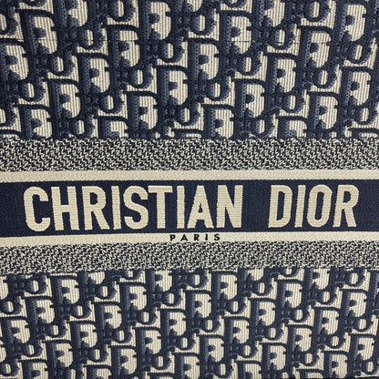 CHRISTIAN DIOR Oblique Canvas Small Book Tote - image 7
