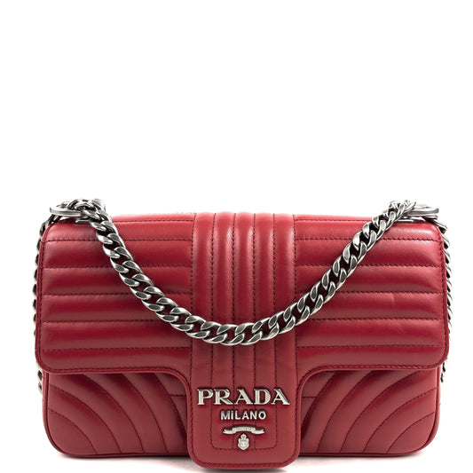 Prada Medium Soft Calf Diagramme Bag - photo 1