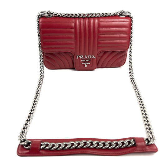 Prada Medium Soft Calf Diagramme Bag - photo 2