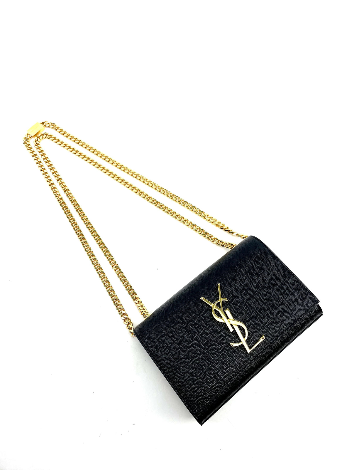 Saint Laurent Small Grain de Poudre Monogram Kate Bag - photo 4