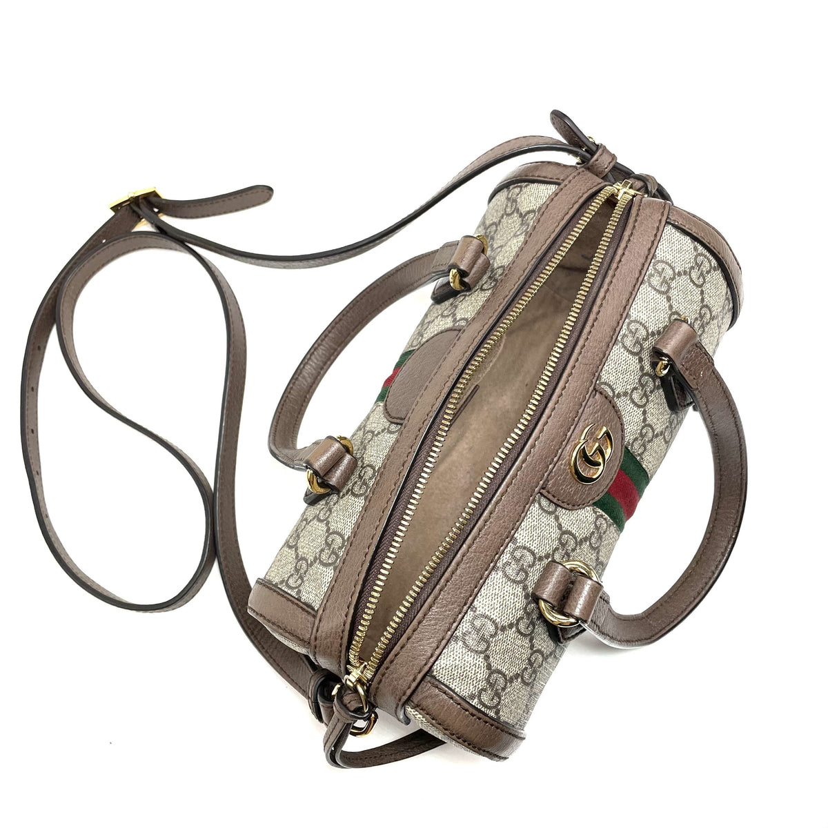 Gucci Small GG Supreme Ophidia Boston Bag - photo 5