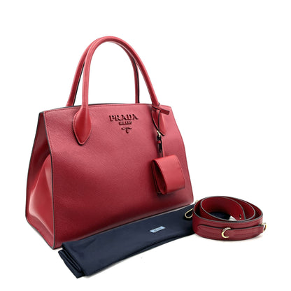 Prada Medium Saffiano Cuir Monochrome Tote - photo 3