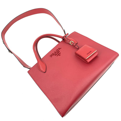 Prada Medium Saffiano Cuir Monochrome Tote - photo 4