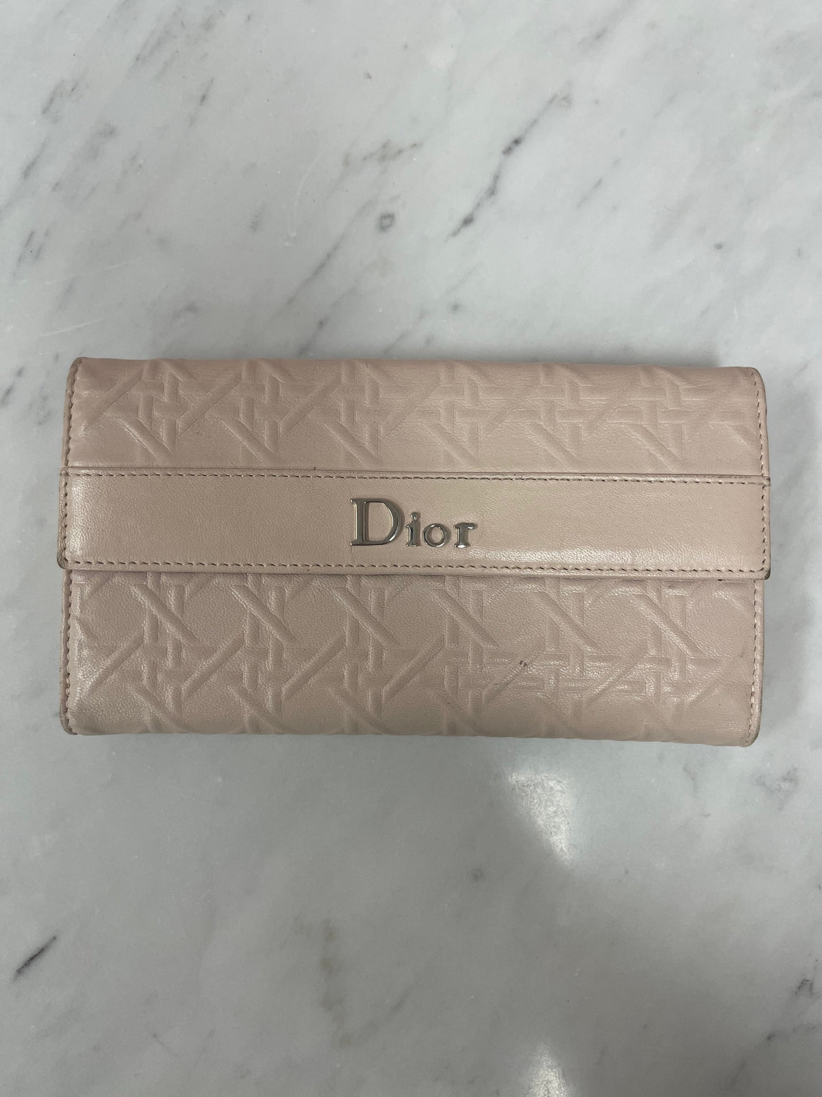 Dior Pink Leather Wallet - photo 7