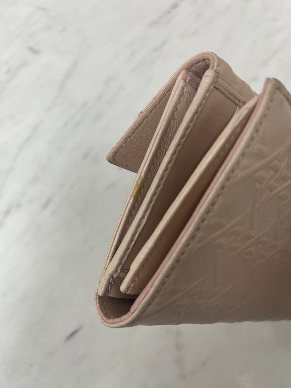 Dior Pink Leather Wallet - photo 2