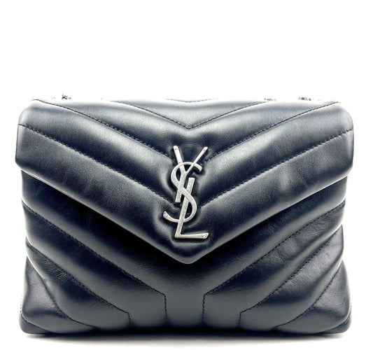 Saint Laurent Small Monogram Loulou Matelassé Shoulder Bag - photo 1