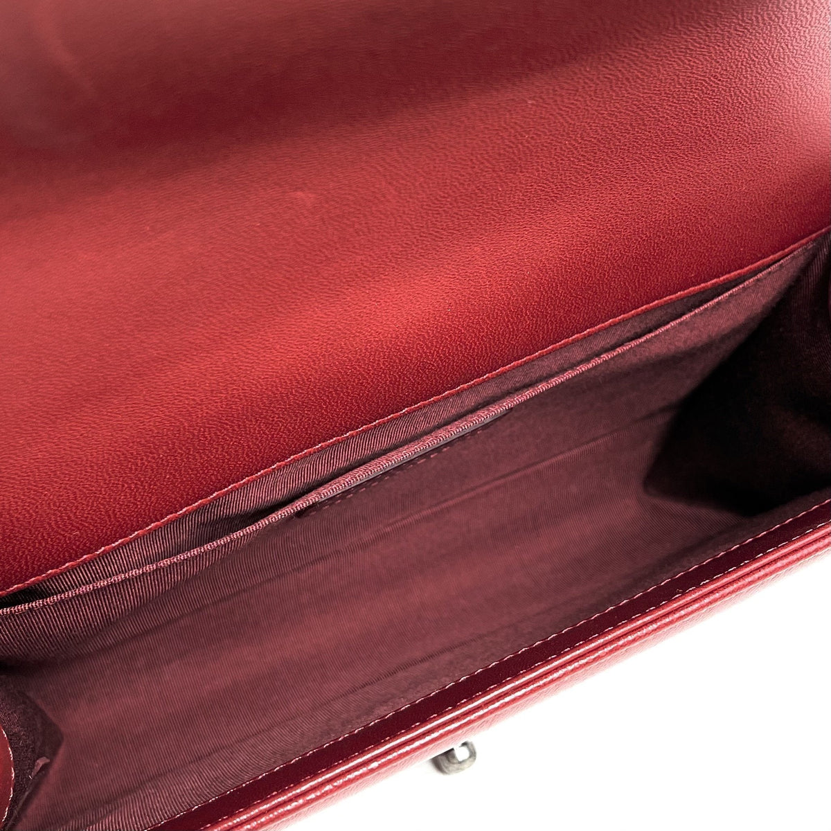 Chanel Medium Boy Bag - Red - photo 8