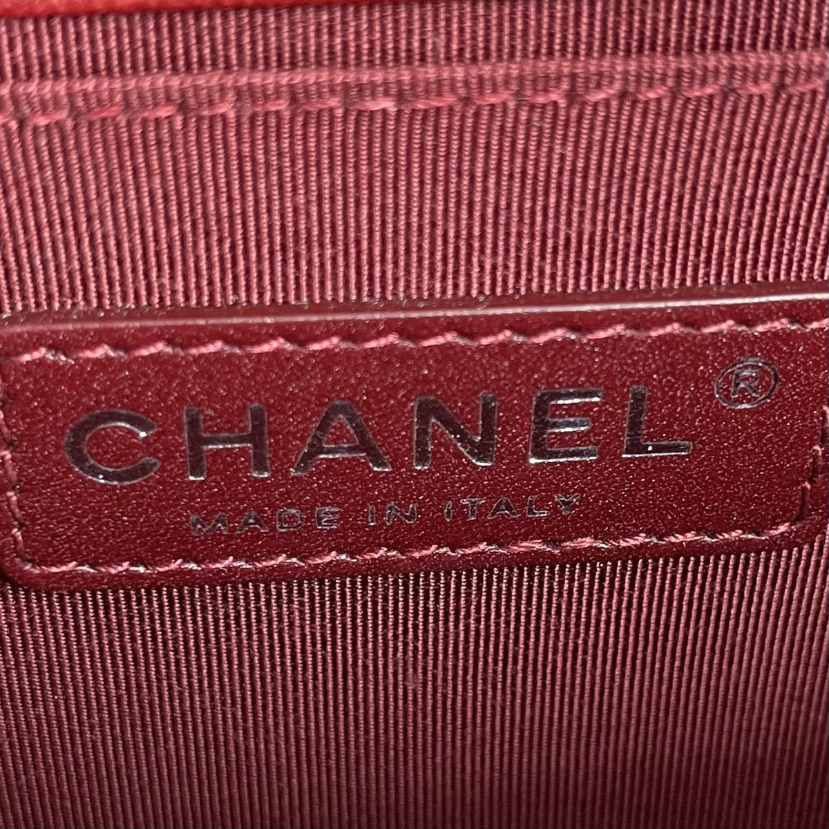 Chanel Medium Boy Bag - Red - photo 9