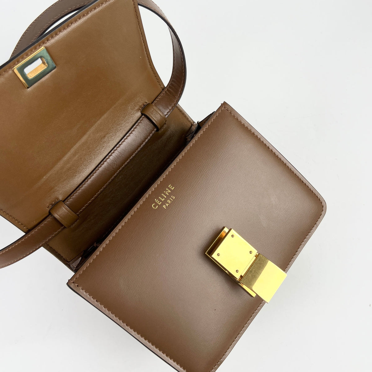 Celine Teen Box Brown - photo 6
