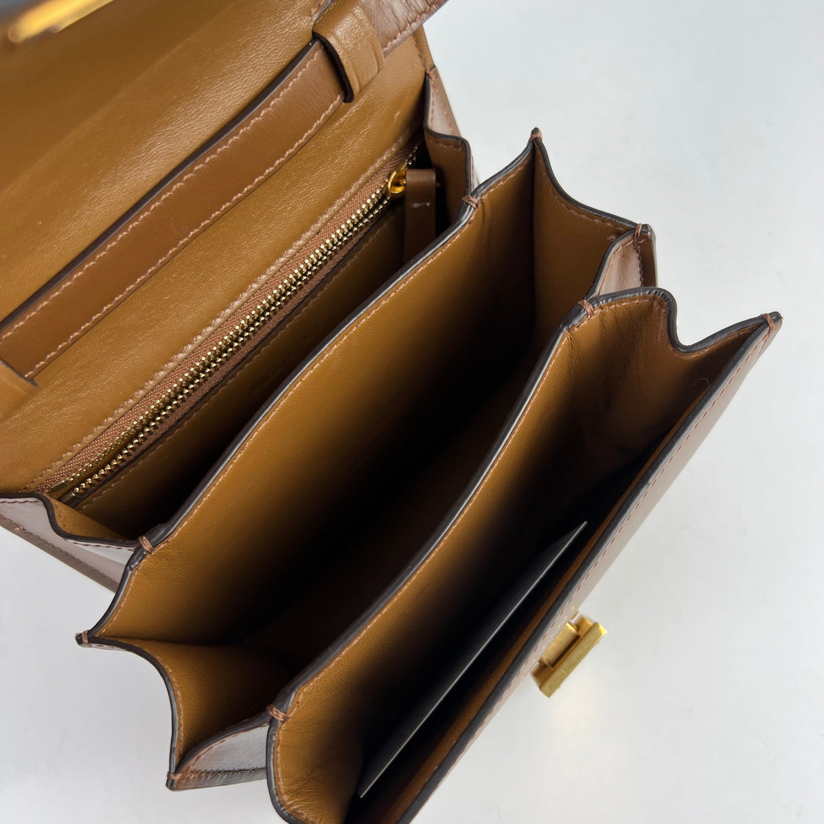 Celine Teen Box Brown - photo 7