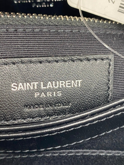Saint Laurent Monogram Loulou Toy Silver Hardware Black Leather Shoulder Bag - photo 11