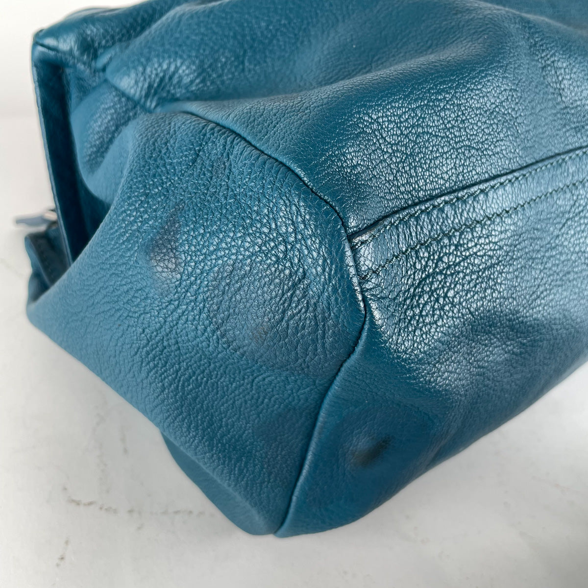 Givenchy Large Pandora Bag Teal Grained Leather - photo 11