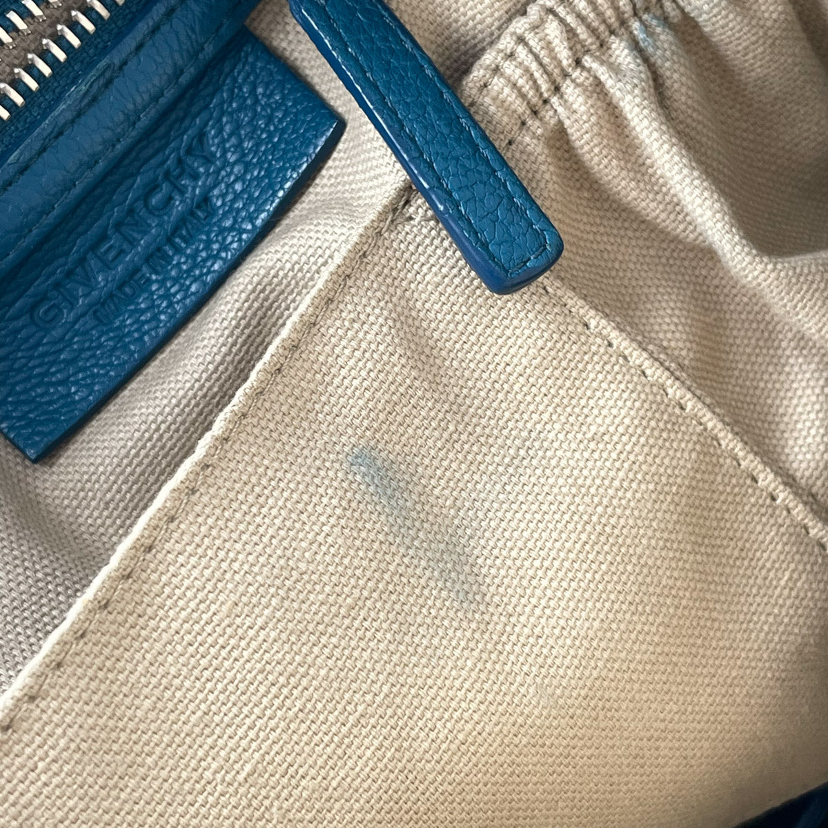 Givenchy Large Pandora Bag Teal Grained Leather - photo 12