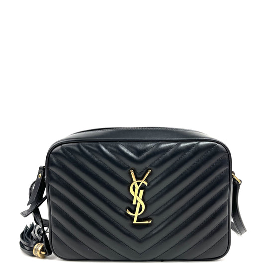 Saint Laurent Medium Monogram Lou Camera w/Gold - photo 1
