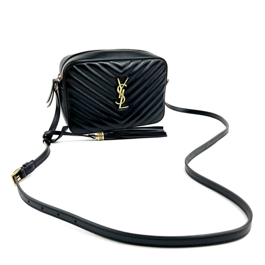 Saint Laurent Medium Monogram Lou Camera w/Gold - photo 2